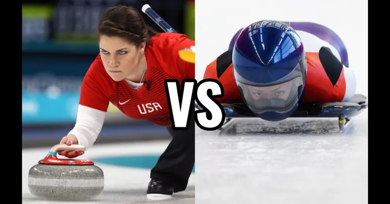 Curling vs. Skeleton