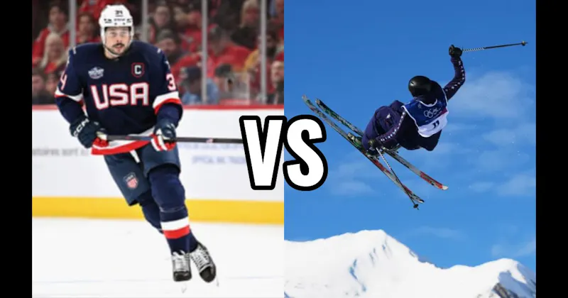Freestyle Skiing vs. Ice Hockey