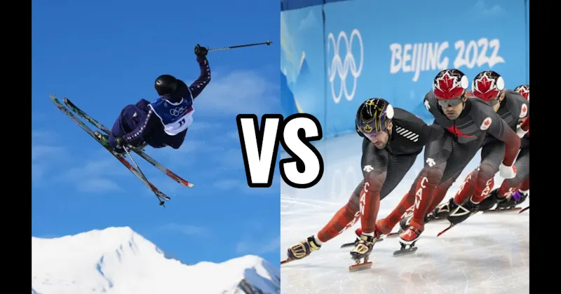 Freestyle Skiing vs. Short Track Speed Skating