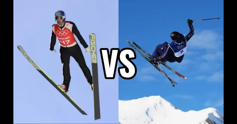 Freestyle Skiing vs. Ski Jumping