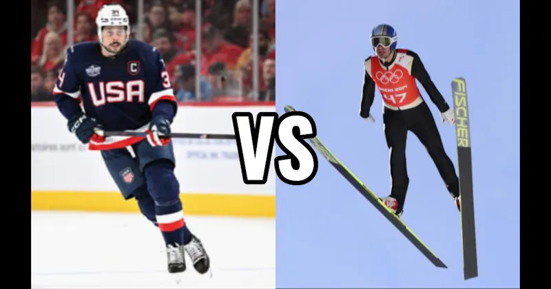 Ice Hockey vs. Ski Jumping