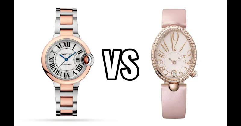 Breguet Reine de Naples vs. Cartier Ballon Bleu