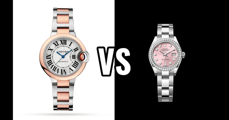 Cartier Ballon Bleu vs. Rolex Lady-Datejust