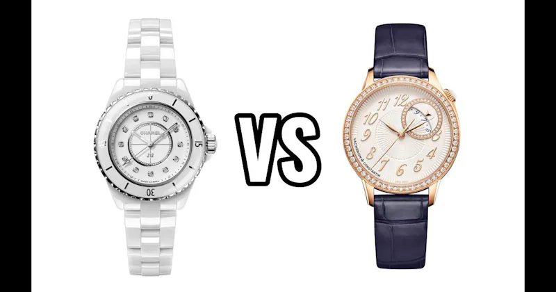 Chanel J12 vs. Vacheron Constantin Égérie