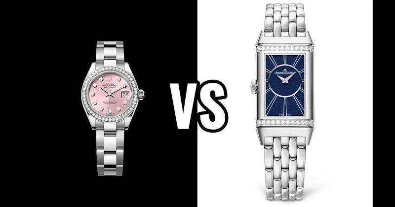 Jaeger-LeCoultre Reverso vs. Rolex Lady-Datejust