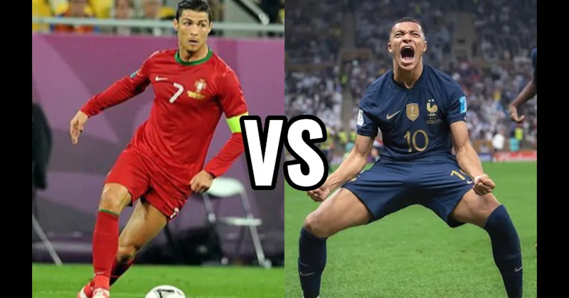 Cristiano Ronaldo vs. Kylian Mbappé