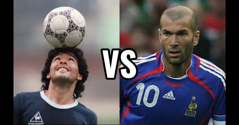 Diego Maradona vs. Zinedine Zidane