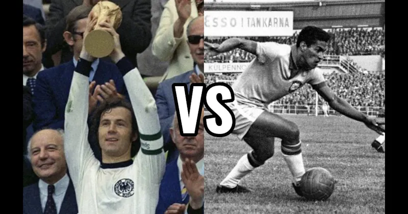 Franz Beckenbauer vs. Garrincha
