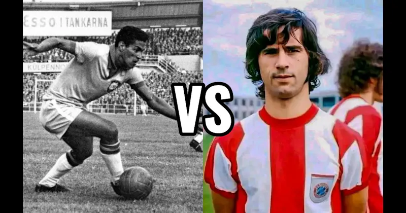 Garrincha vs. Gerd Müller
