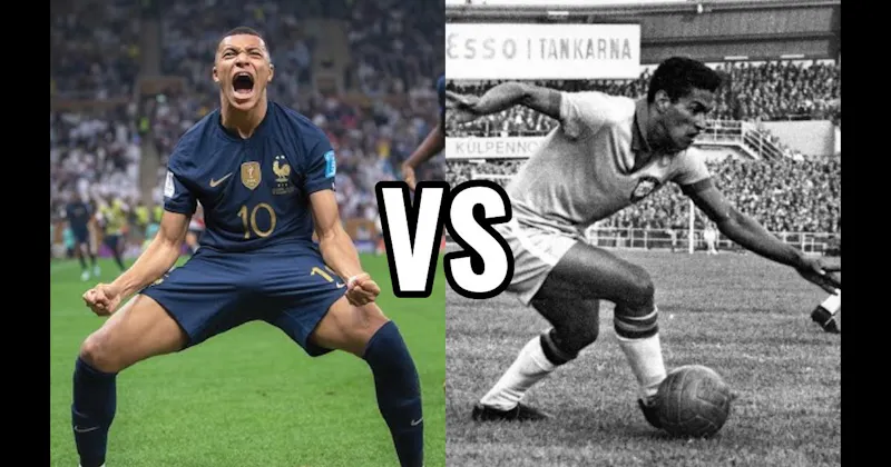 Garrincha vs. Kylian Mbappé