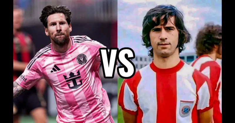 Gerd Müller vs. Lionel Messi