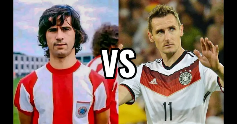 Gerd Müller vs. Miroslav Klose