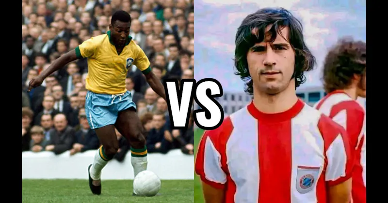 Gerd Müller vs. Pelé