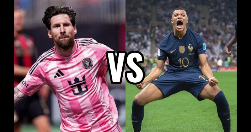 Kylian Mbappé vs. Lionel Messi