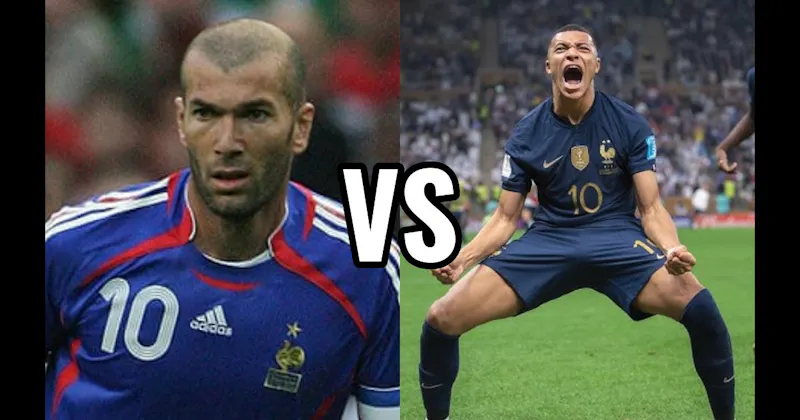 Kylian Mbappé vs. Zinedine Zidane