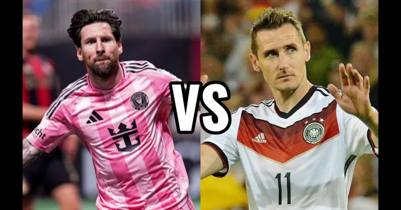 Lionel Messi vs. Miroslav Klose