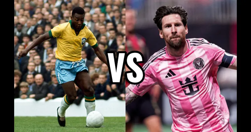 Lionel Messi vs. Pelé