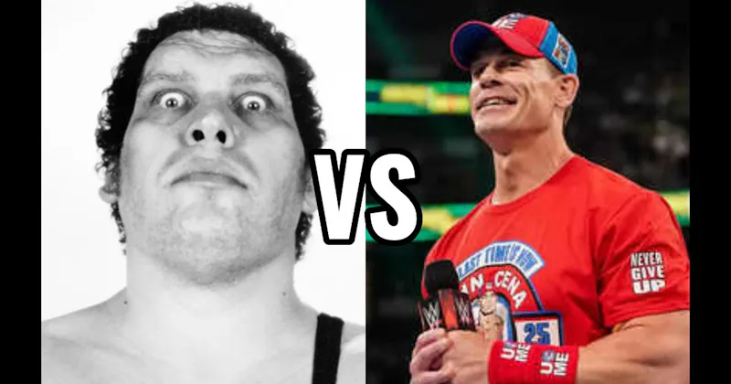 Andre the Giant vs. John Cena