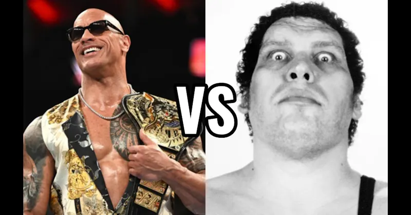 Andre the Giant vs. The Rock