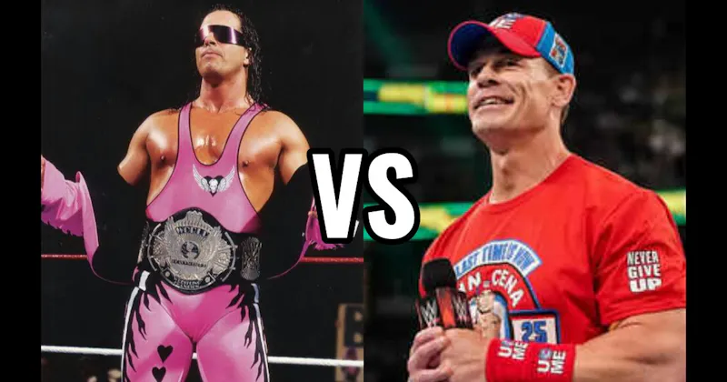Bret "The Hitman" Hart vs. John Cena