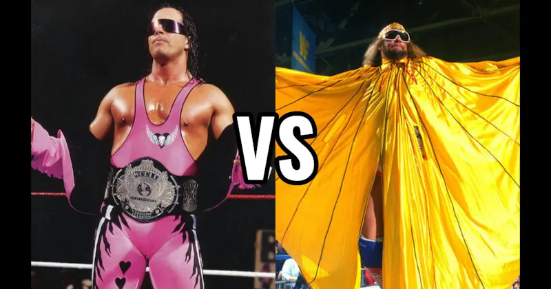 Bret "The Hitman" Hart vs. Macho Man Randy Savage