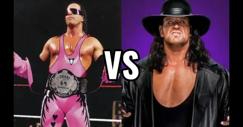 Bret "The Hitman" Hart vs. The Undertaker