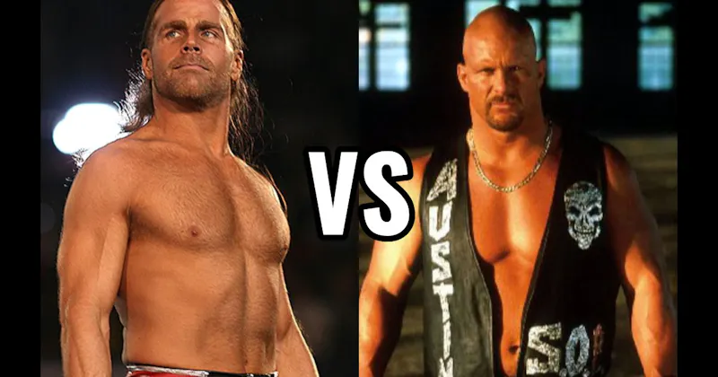 "Stone Cold" Steve Austin vs. Shawn Michaels