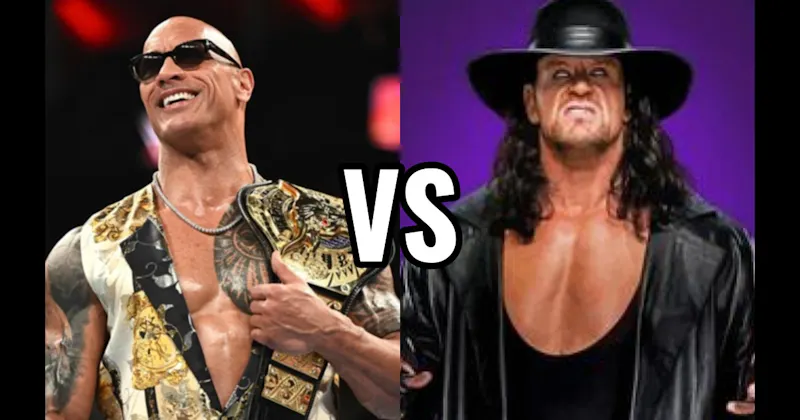The Rock vs. The Undertaker