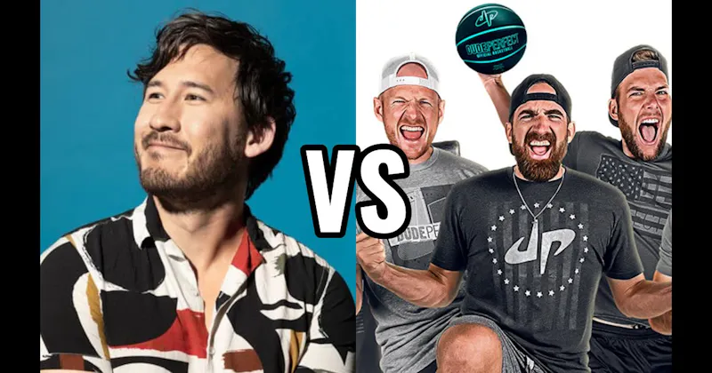 Dude Perfect vs. Markiplier (Mark Fischbach)