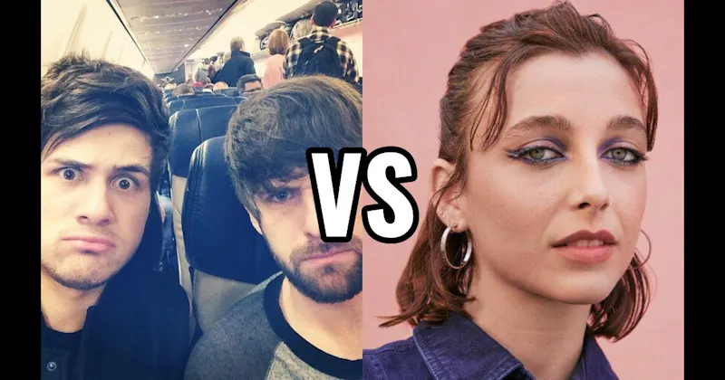 Emma Chamberlain vs. Smosh (Ian Hecox & Anthony Padilla)