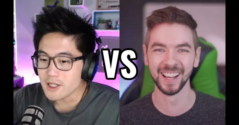 Jacksepticeye (Seán McLoughlin) vs. Ryan Higa (nigahiga)