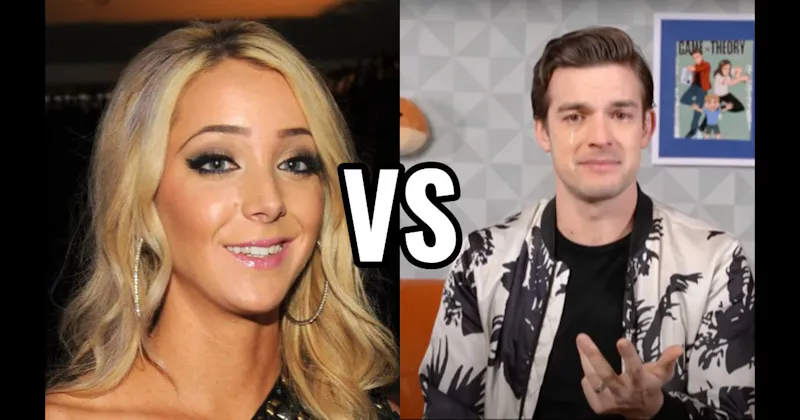 Jenna Marbles (Jenna Mourey) vs. MatPat (Game Theory / Film Theory)