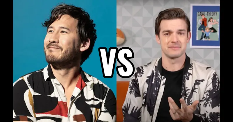 Markiplier (Mark Fischbach) vs. MatPat (Game Theory / Film Theory)