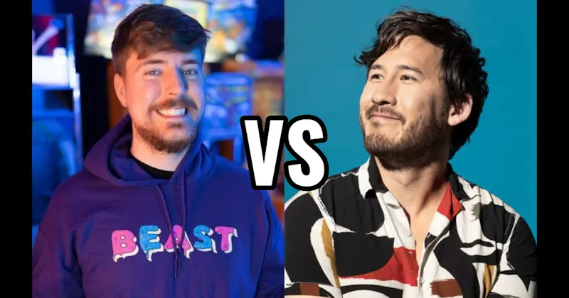 Markiplier (Mark Fischbach) vs. MrBeast (Jimmy Donaldson)