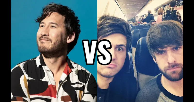 Markiplier (Mark Fischbach) vs. Smosh (Ian Hecox & Anthony Padilla)