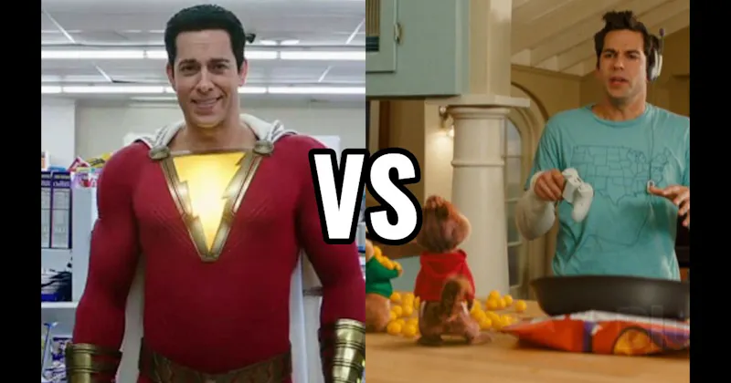 Alvin and the Chipmunks: The Squeakquel vs. Shazam!