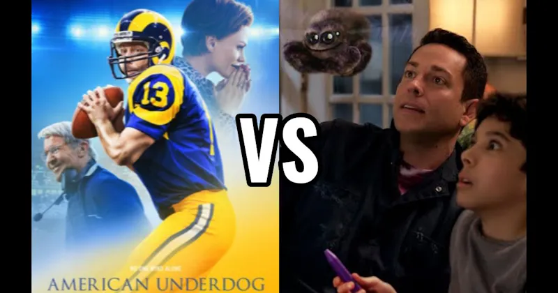 American Underdog vs. Harold And The Purple Crayon