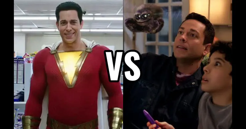 Harold And The Purple Crayon vs. Shazam!