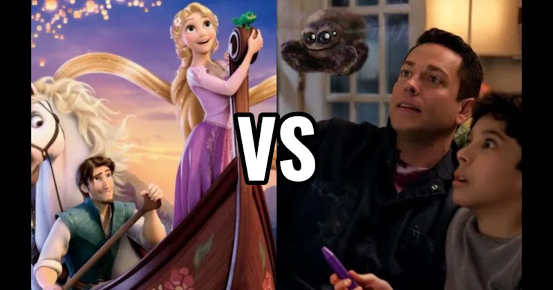 Harold And The Purple Crayon vs. Tangled