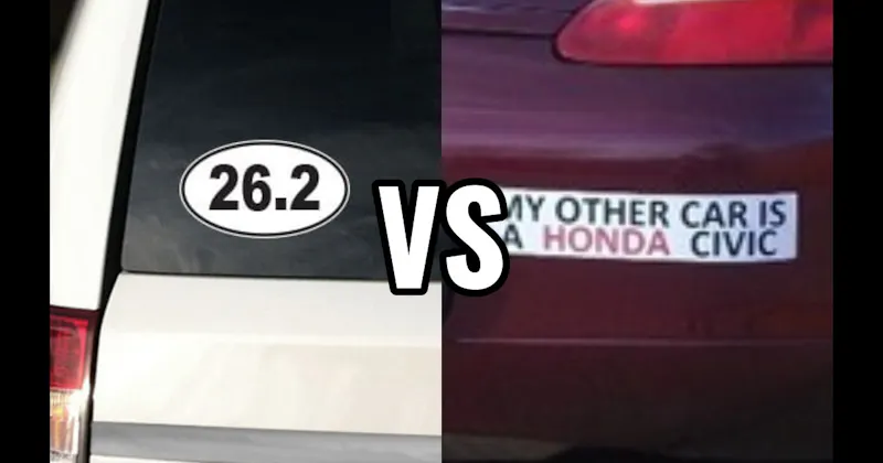 26.2 vs. My Other Car Is a ___