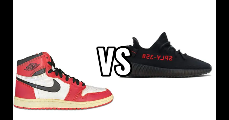 Adidas Yeezy Boost 350 vs. Air Jordan 1