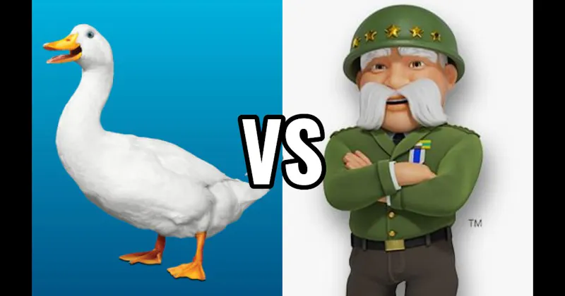 Aflac Duck vs. The General (General)