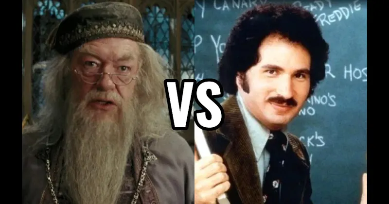 Albus Dumbledore (Harry Potter) vs. Mr. Kotter (Welcome Back, Kotter)