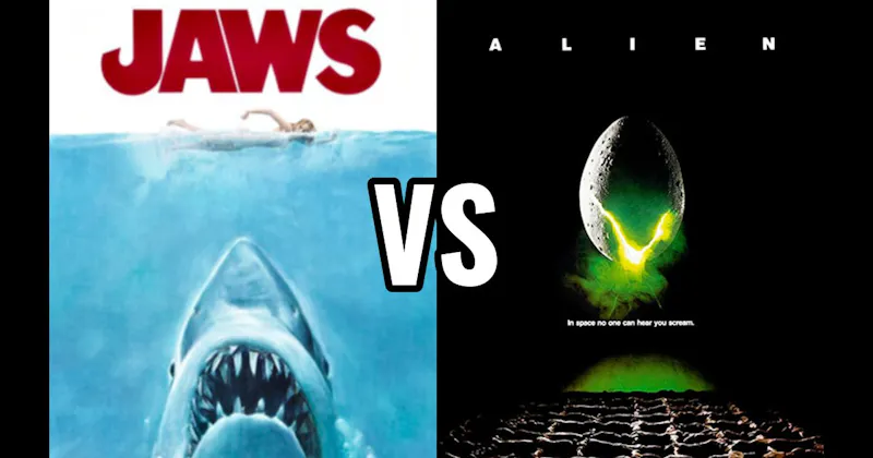 Alien (1979) vs. Jaws (1977)