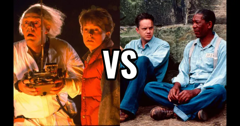 Andy Dufresne & Ellis “Red” Redding (Shawshank Redemption) vs. Doc & Marty (Back to the Future)