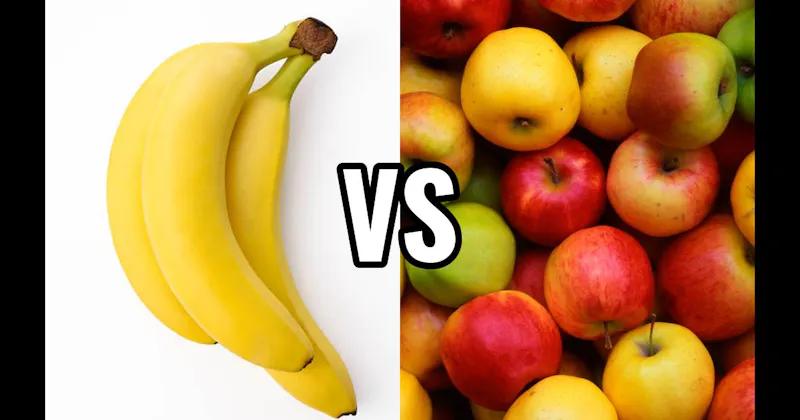 Apple (fruit) vs. Banana
