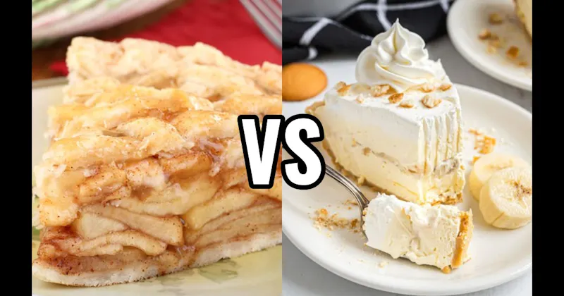 Apple Pie vs. Banana Cream Pie