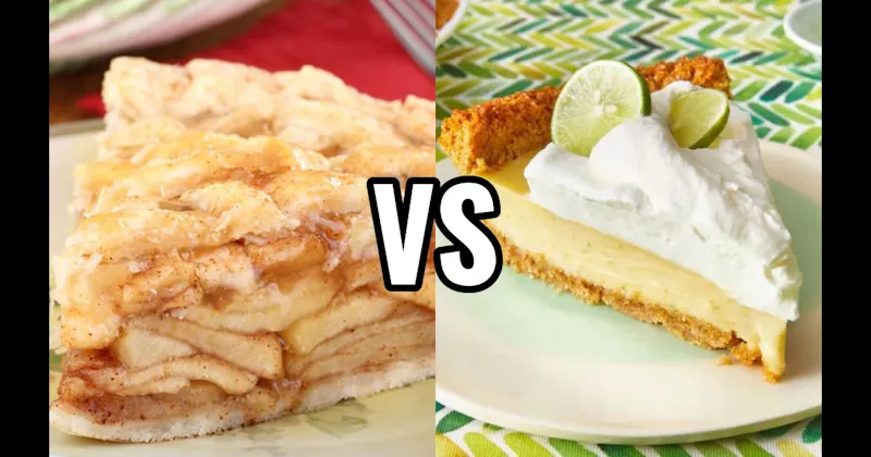 Apple Pie vs. Key Lime Pie