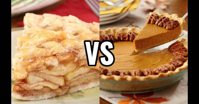 Apple Pie vs. Pumpkin Pie