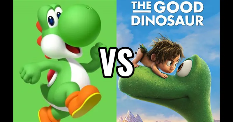 Arlo (Good Dinosaur) vs. Yoshi (Nintendo)